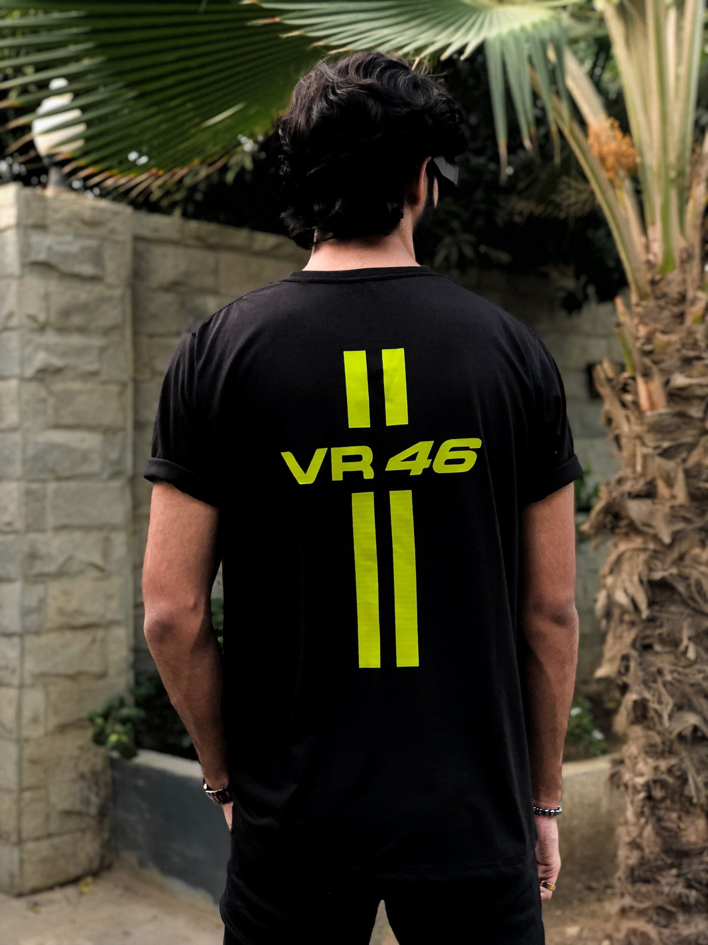 Valentino Rossi - VR-46 Black Tee 01