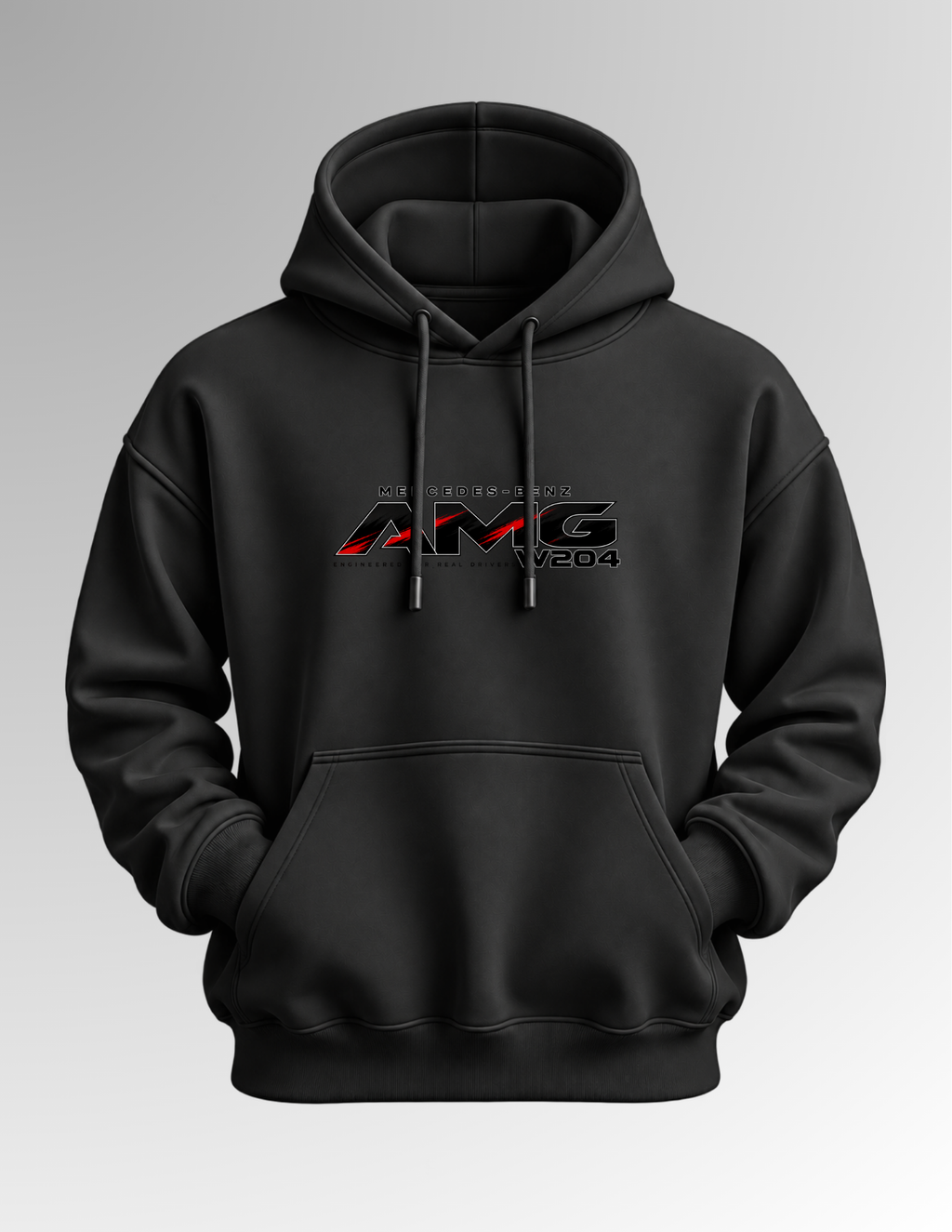 Mercedes AMG W204 - Black Hoodie