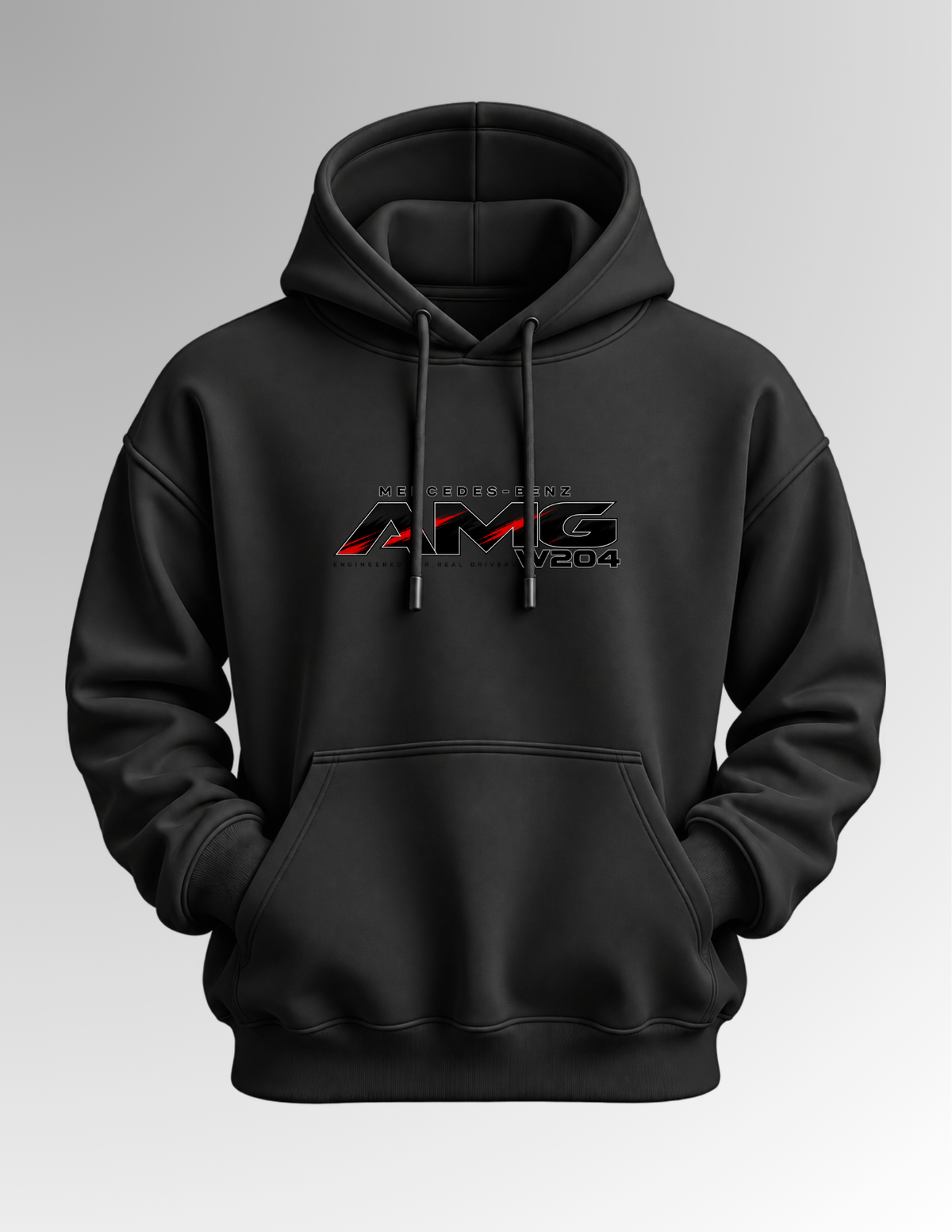 Mercedes AMG W204 - Black Hoodie