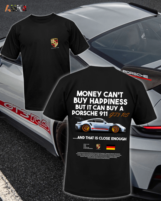 Porsche 911 GT3 RS: Money Can't Buy Happiness T-shirt