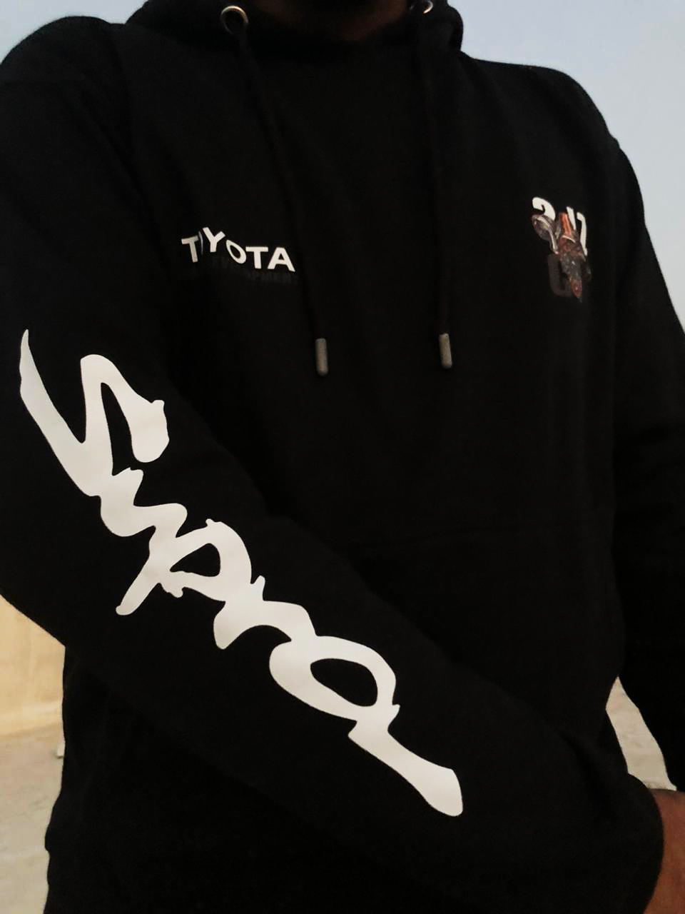 Toyota Supra Black Hoodie