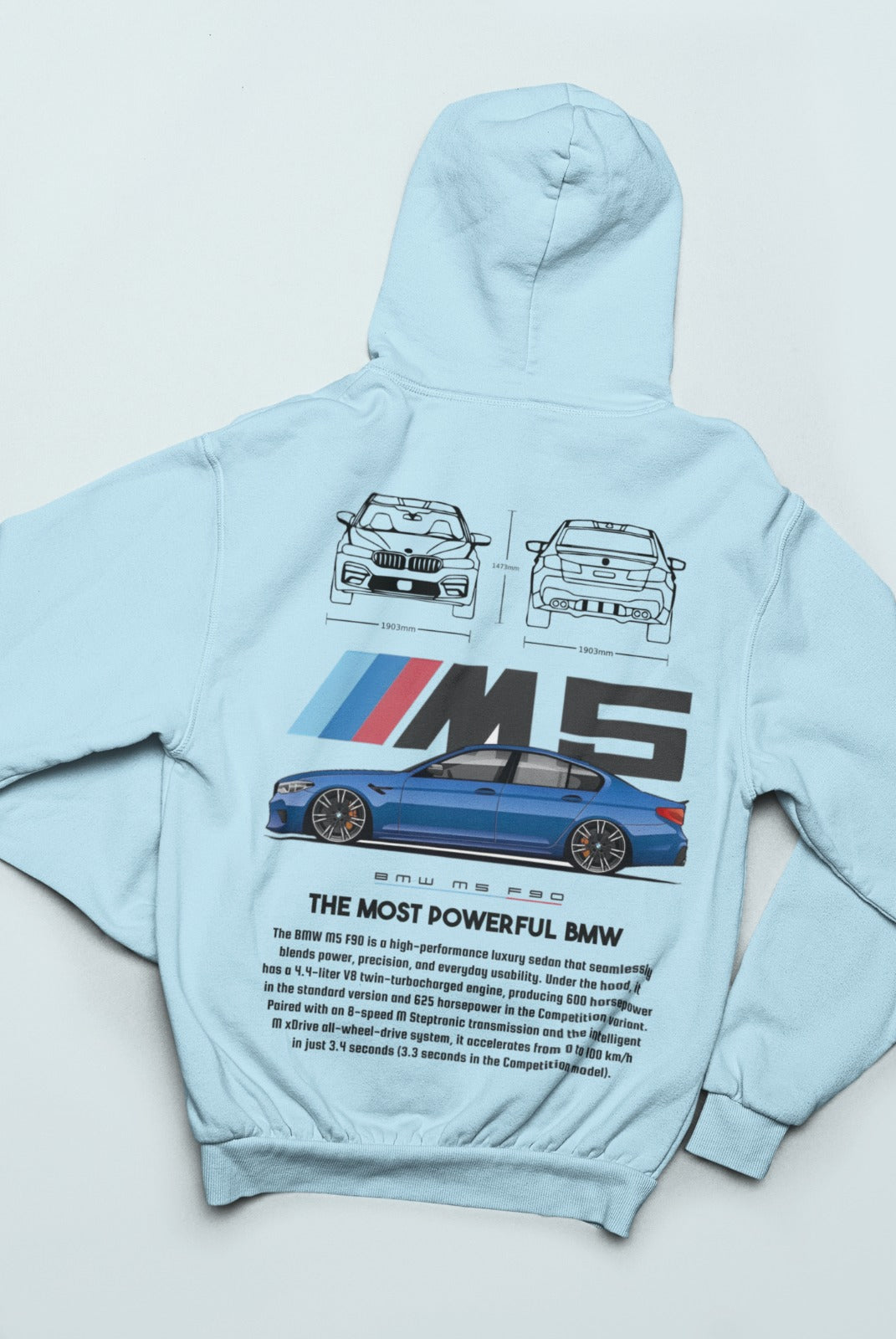 BMW M5 F90 HOODIE