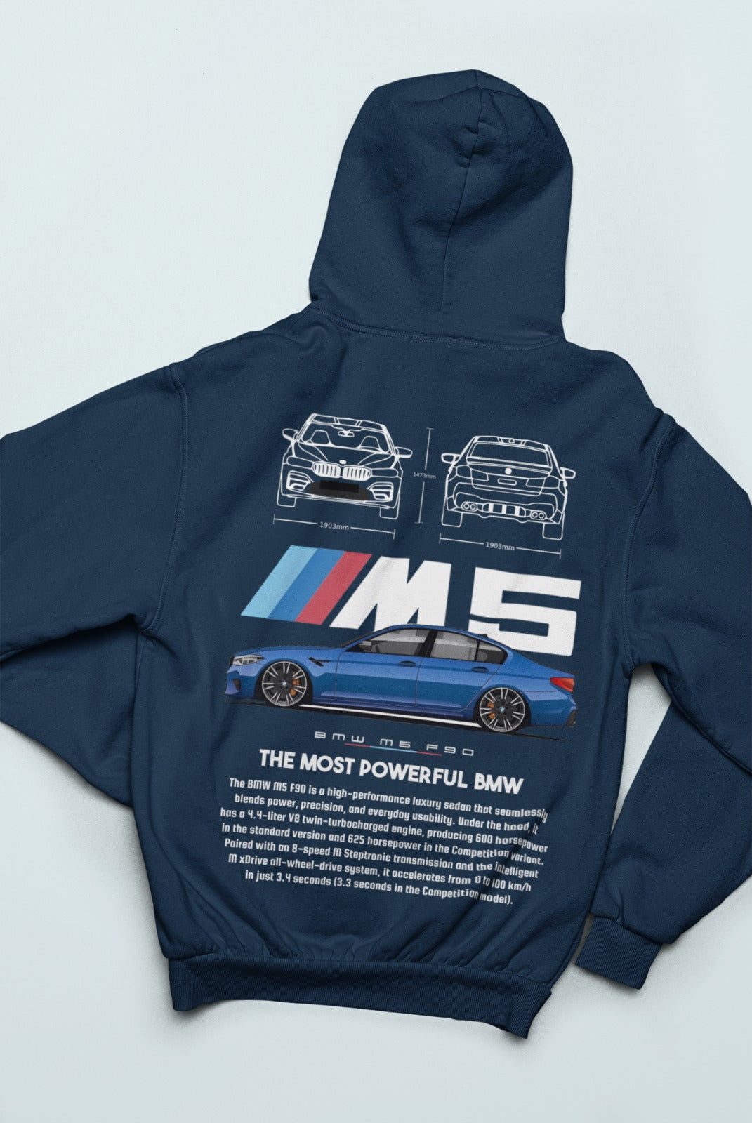 BMW M5 F90 HOODIE