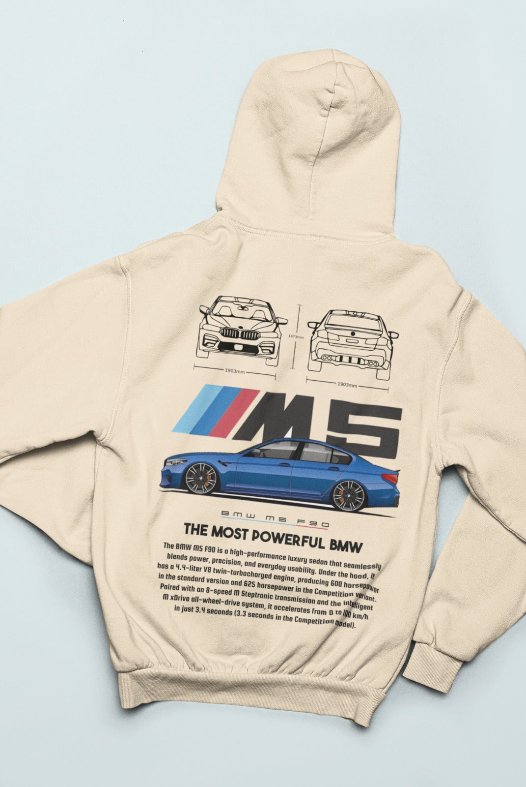 BMW M5 F90 HOODIE