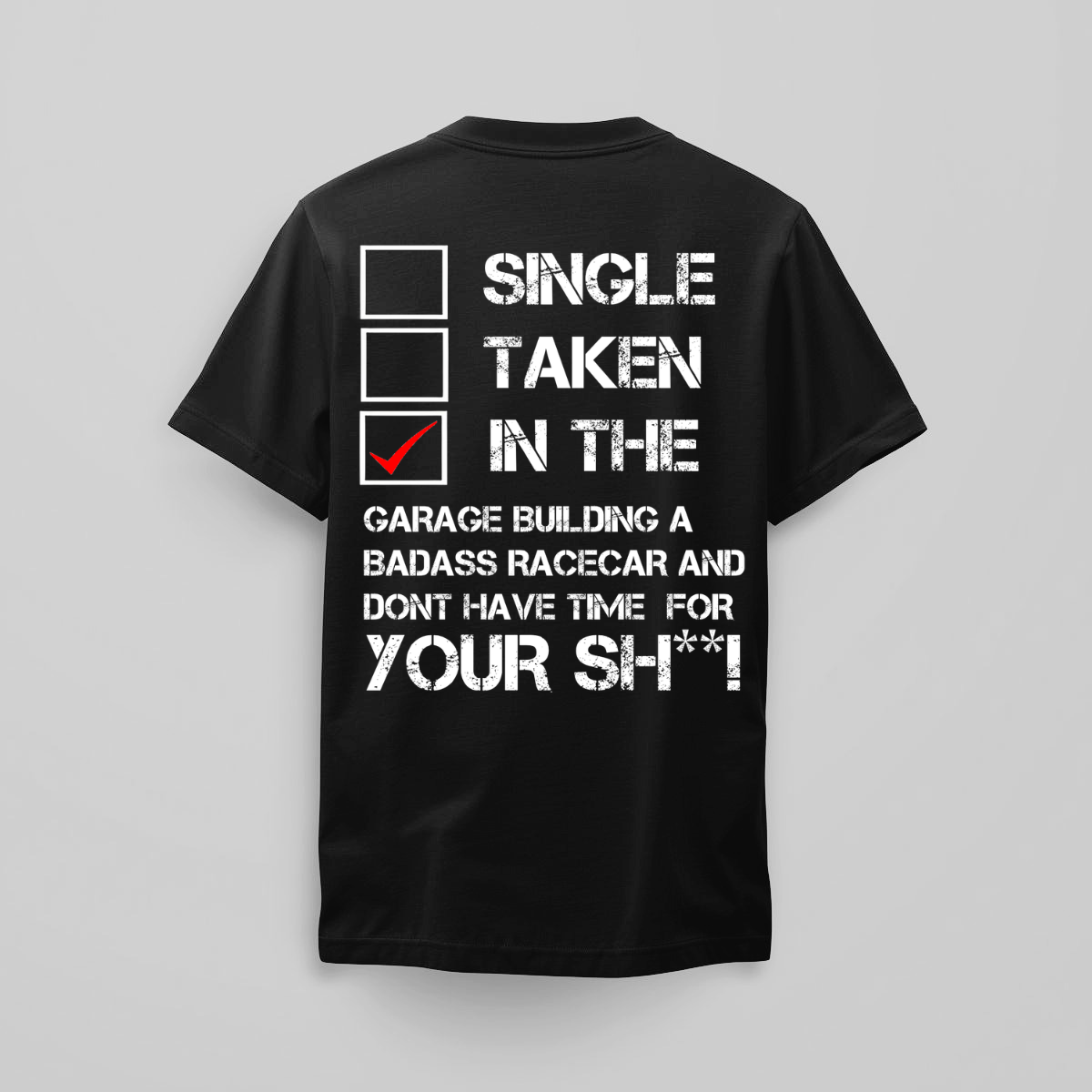Singe - Taken - In The Garage - Black Tee