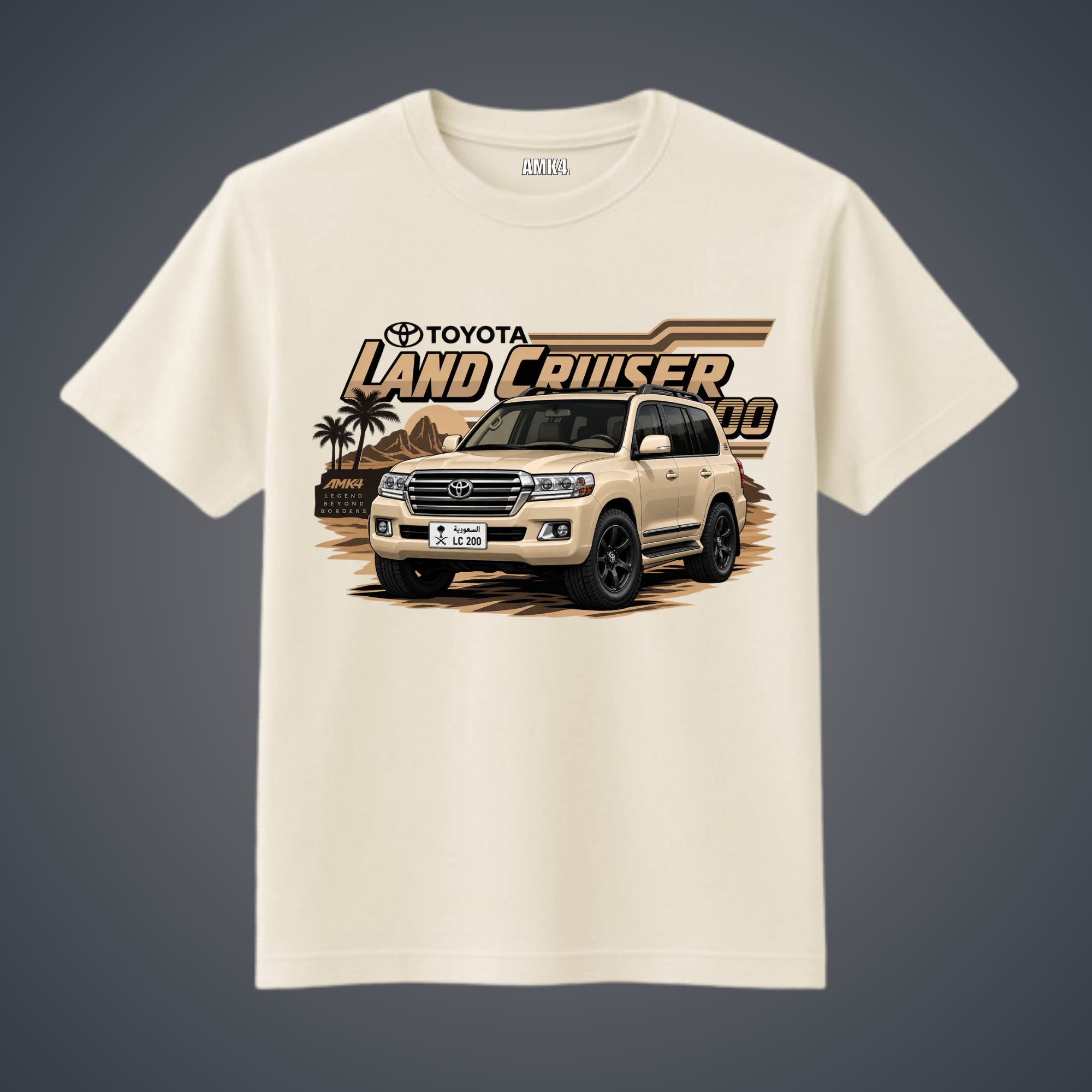 Toyota Land Cruiser LC200 Beige Tee