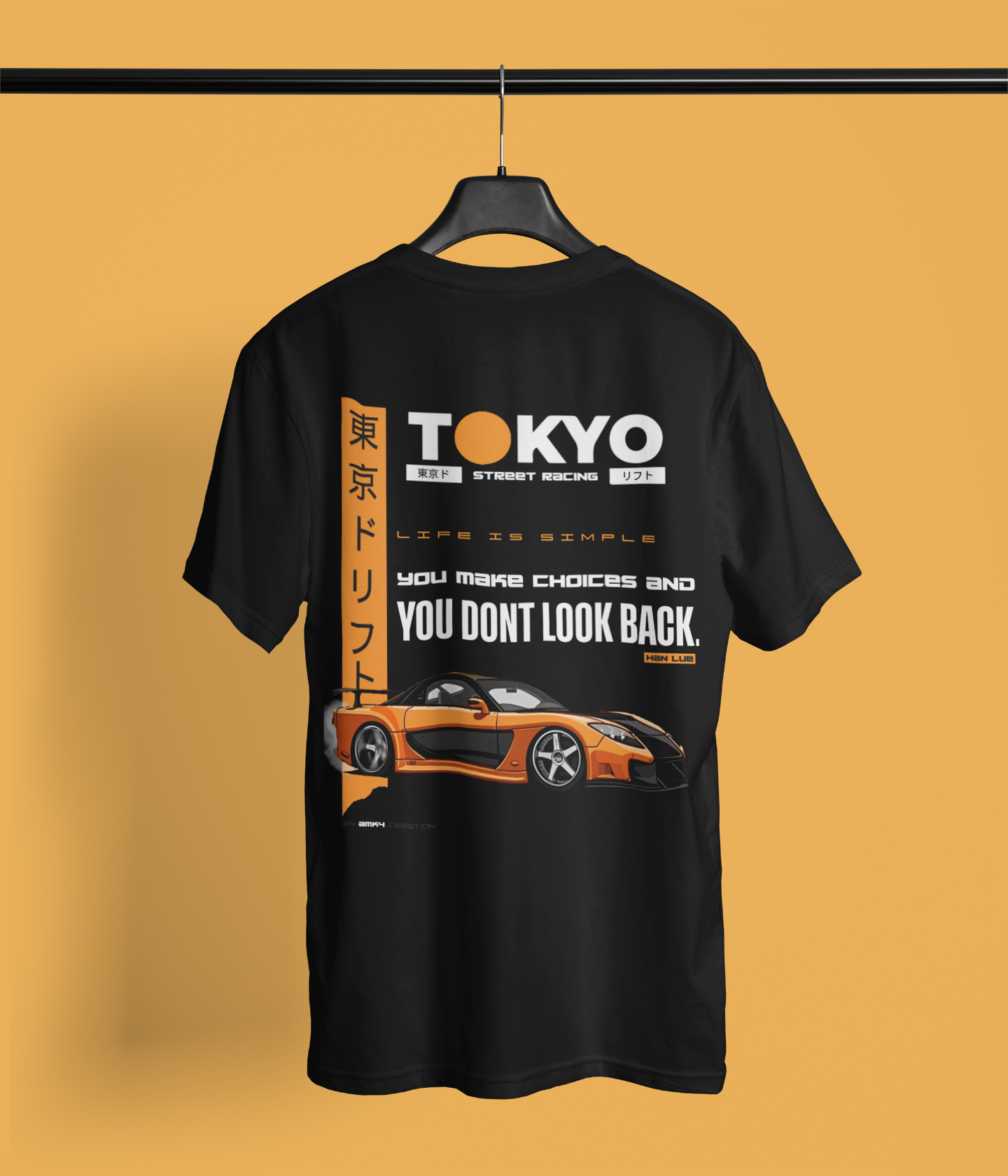 Tokyo Street Racing Black Tee