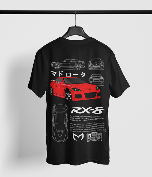 Mazda RX8 Black Tee
