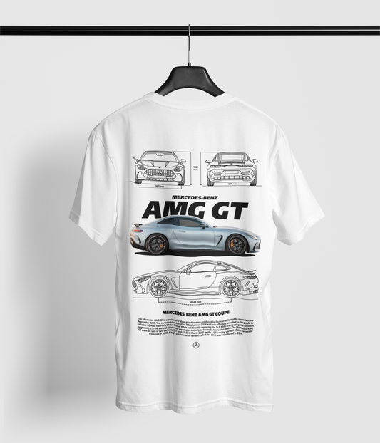 AMG GT White Tee