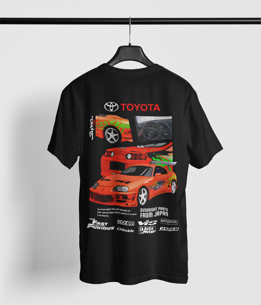 Toyota Supra MK4 Batch 02 Black Tee