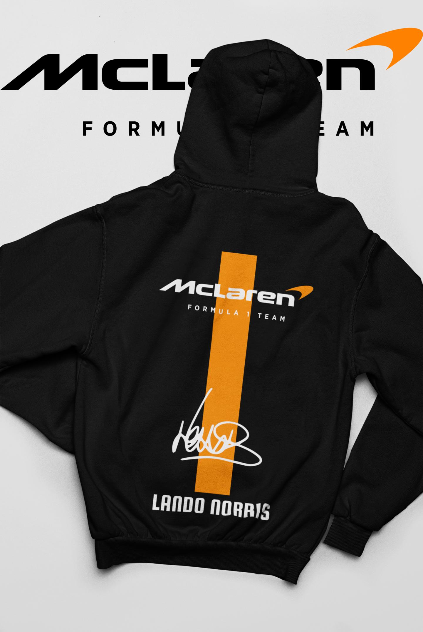 Lando Norris: McLaren F1 Black Hoodie