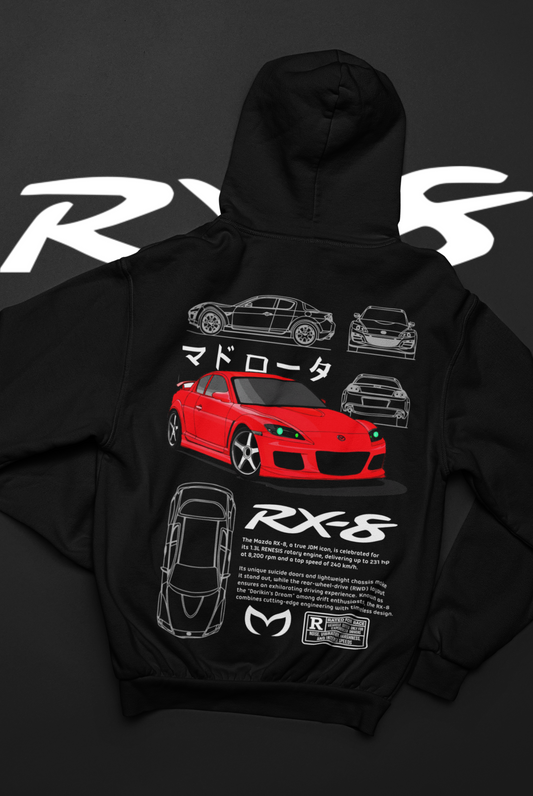 Maza RX8 Black Hoodie