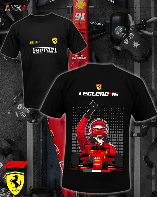 Charles Leclerc F1 Tees