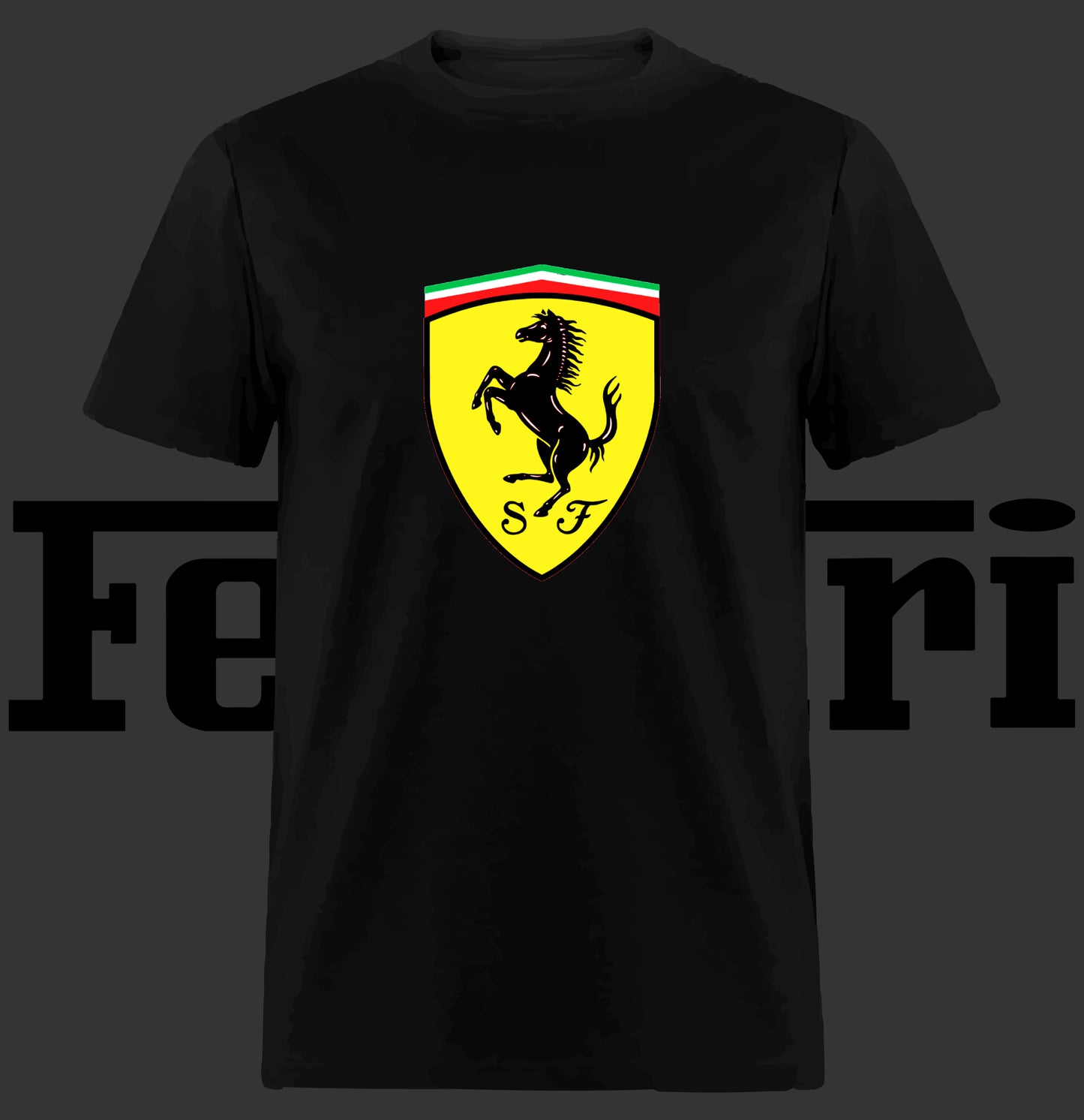 Ferrari Black T-shirt