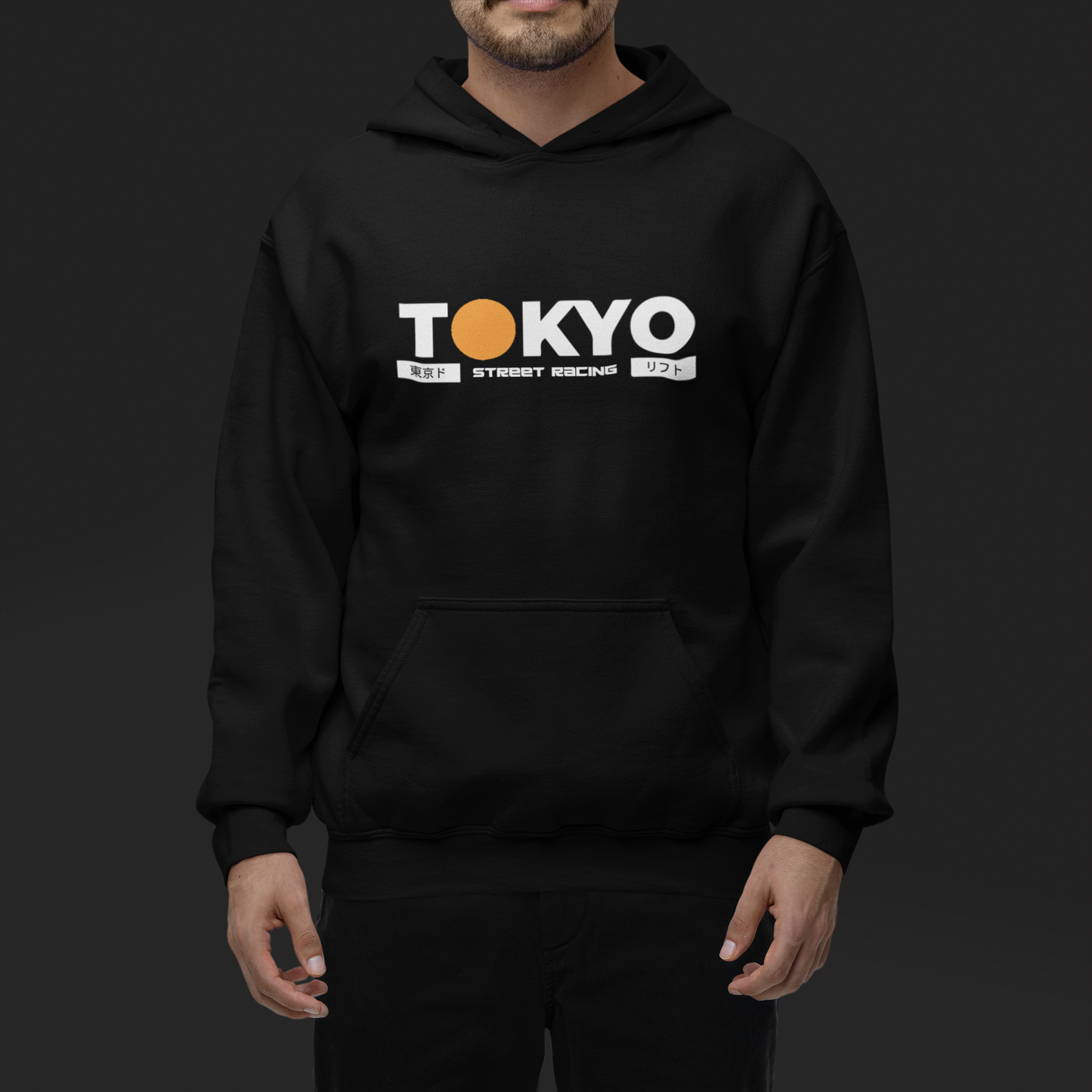 Tokyo Street Racing Black Hoodie