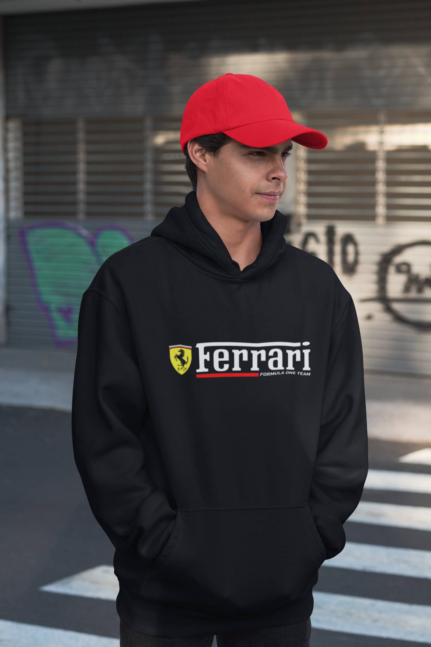 Ferrari Formula One Team Black Hoodie