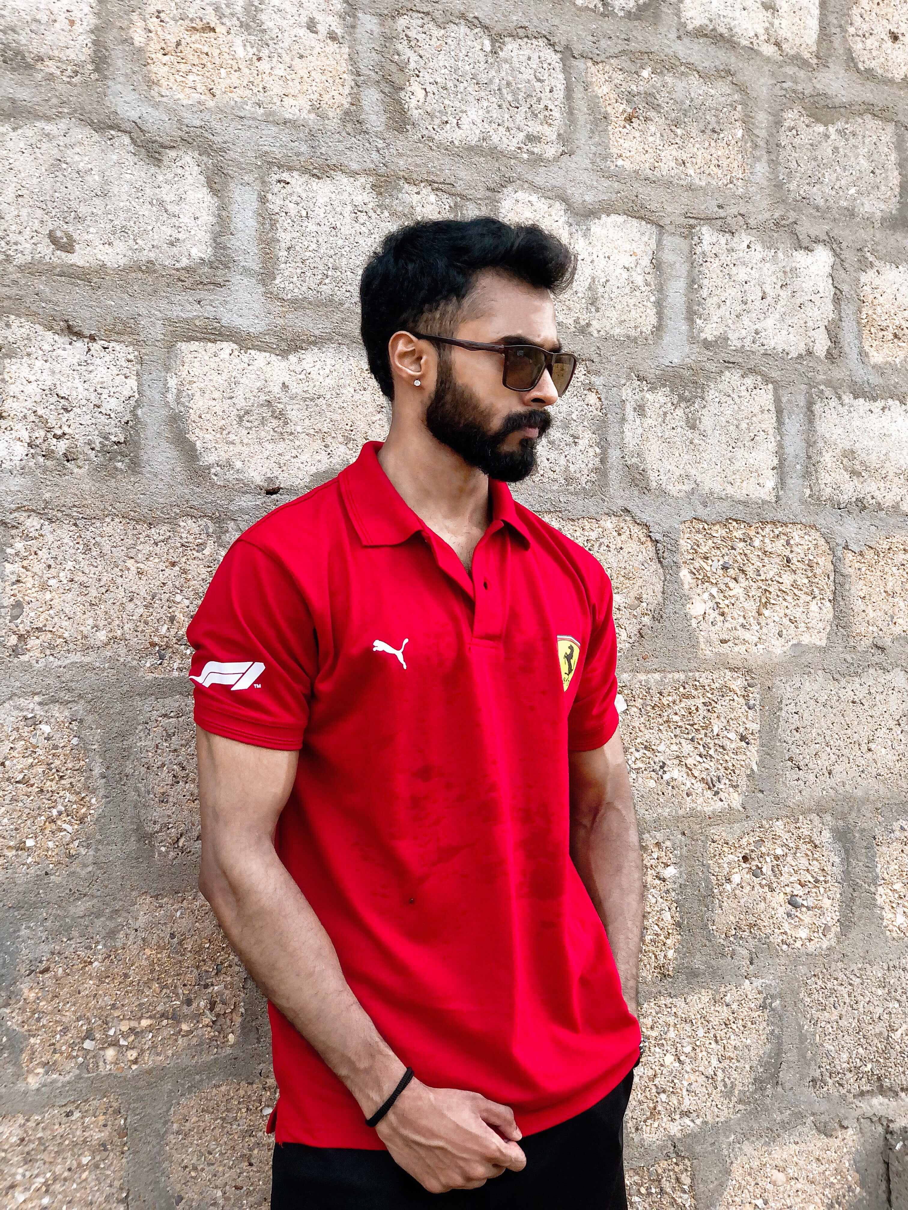 Ferrari f1 polo shirt on sale