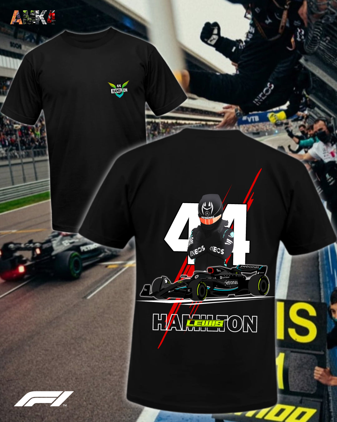 Lewis Hamilton F1 Tee