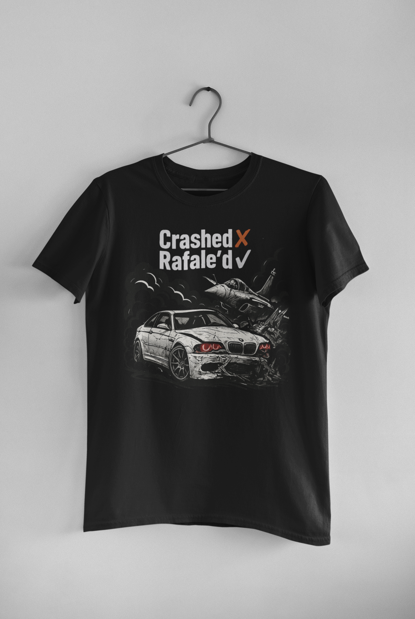 Crashed❌ Rafale’d✅ Tee