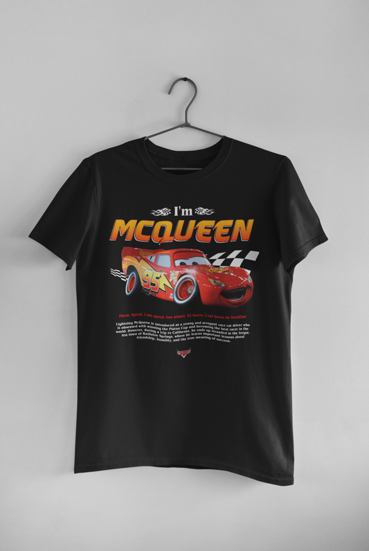 MCQUEEN Black Tee