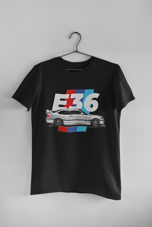 BMW E36 Black Tee