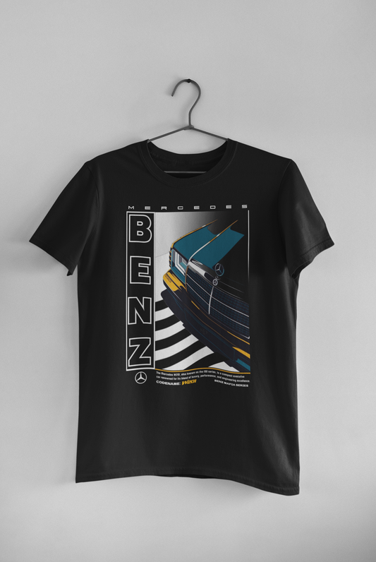 BENZ W201  Black Tee