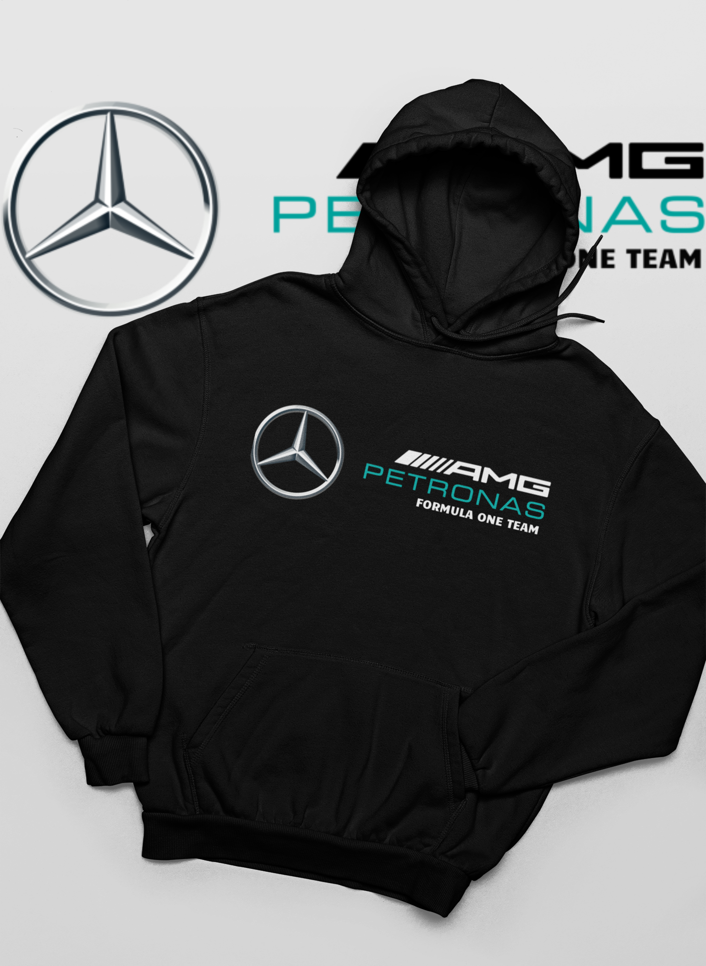 Lewis Hamilton: Mercedes F1 Black Hoodie