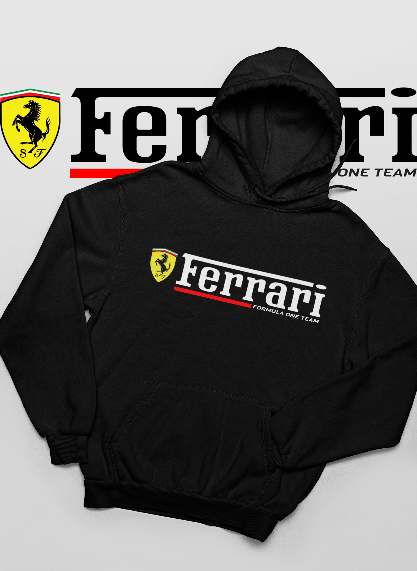 Charles Leclerc: Ferrari F1 Black Hoodie