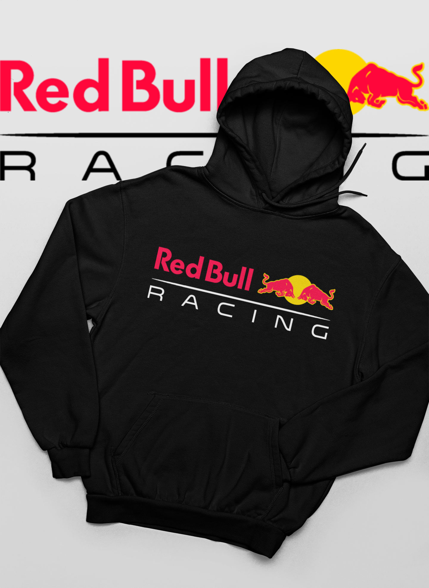 Max Verstappen: Redbull Racing F1 Black Hoodie