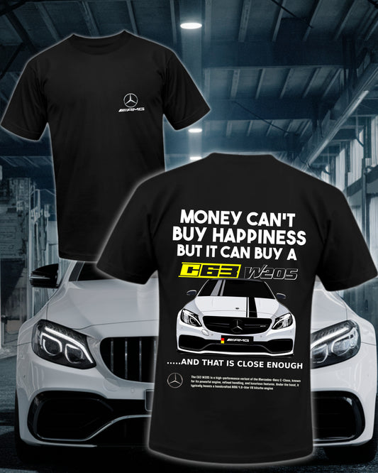 C63 W205 AMG: Money Can't Buy Happiness T-shirt