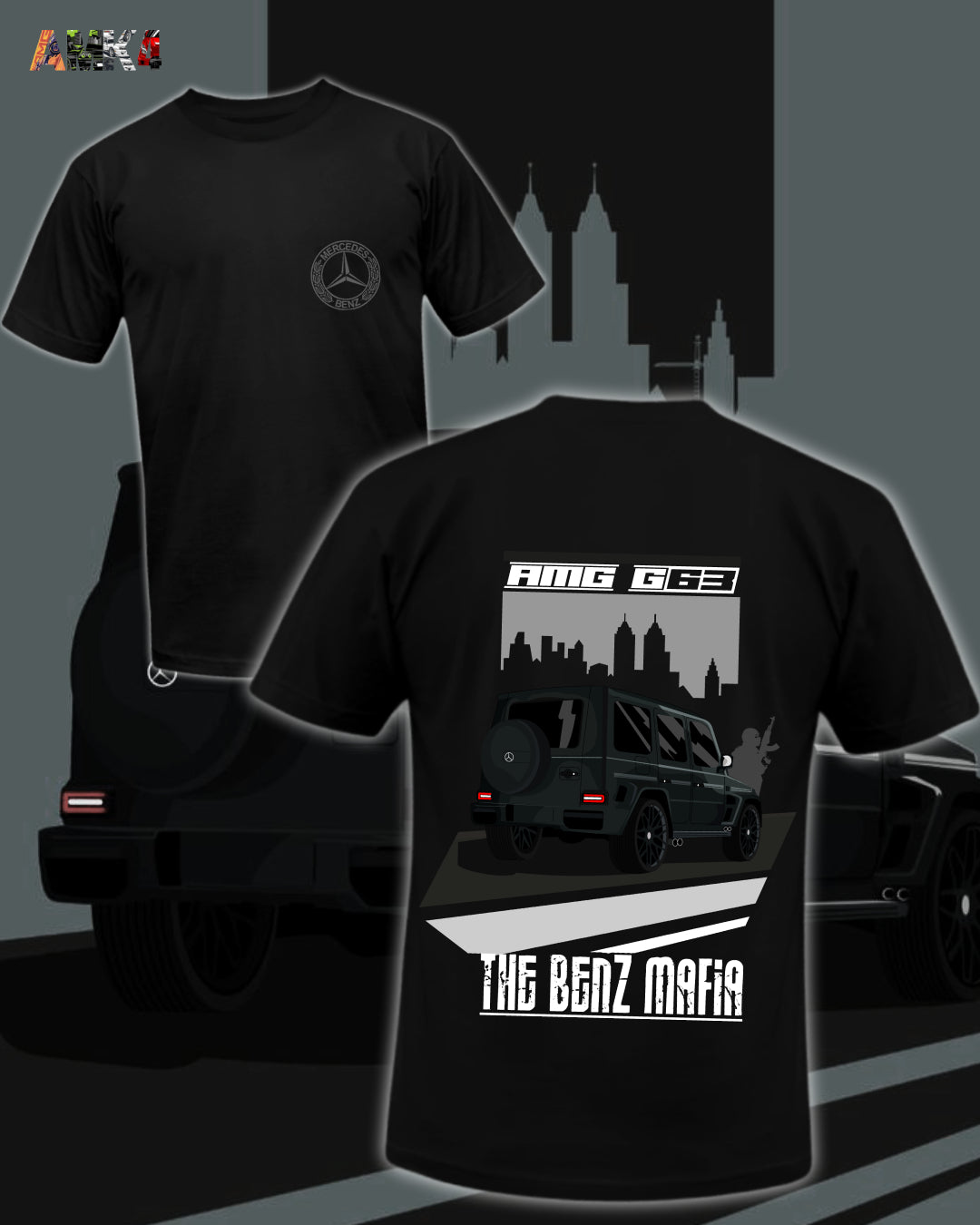 G63 AMG - BENZ MAFIA VOL1 - Black Tee