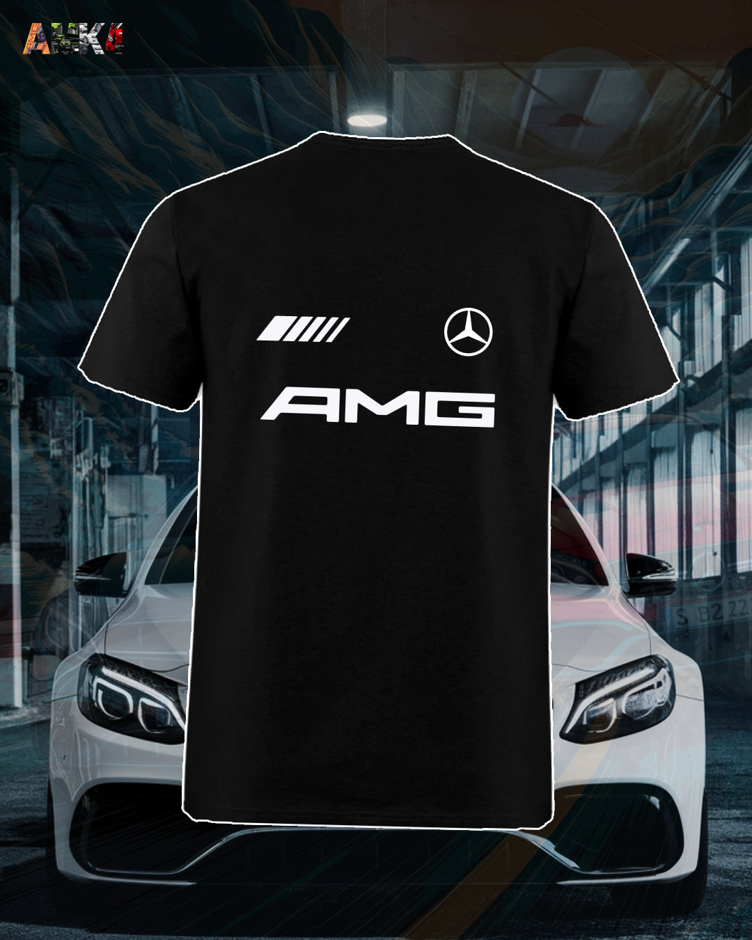 Mercedes AMG Black Tee