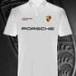 Porsche Motorsports Black/White Polo