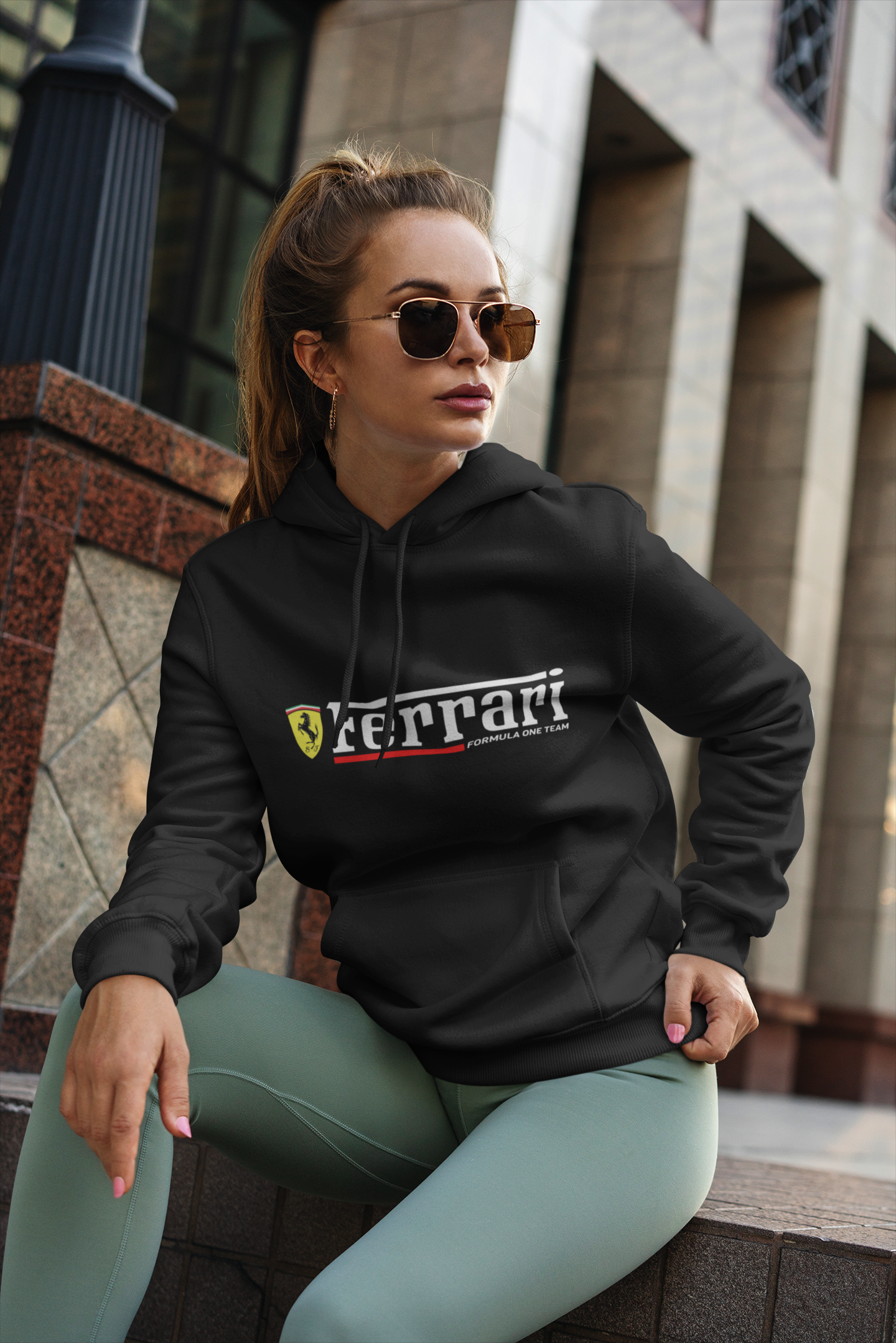 Ferrari Formula One Team Black Hoodie