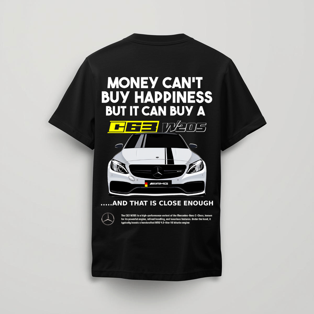 C63 AMG W205 MCBH - Black Tee
