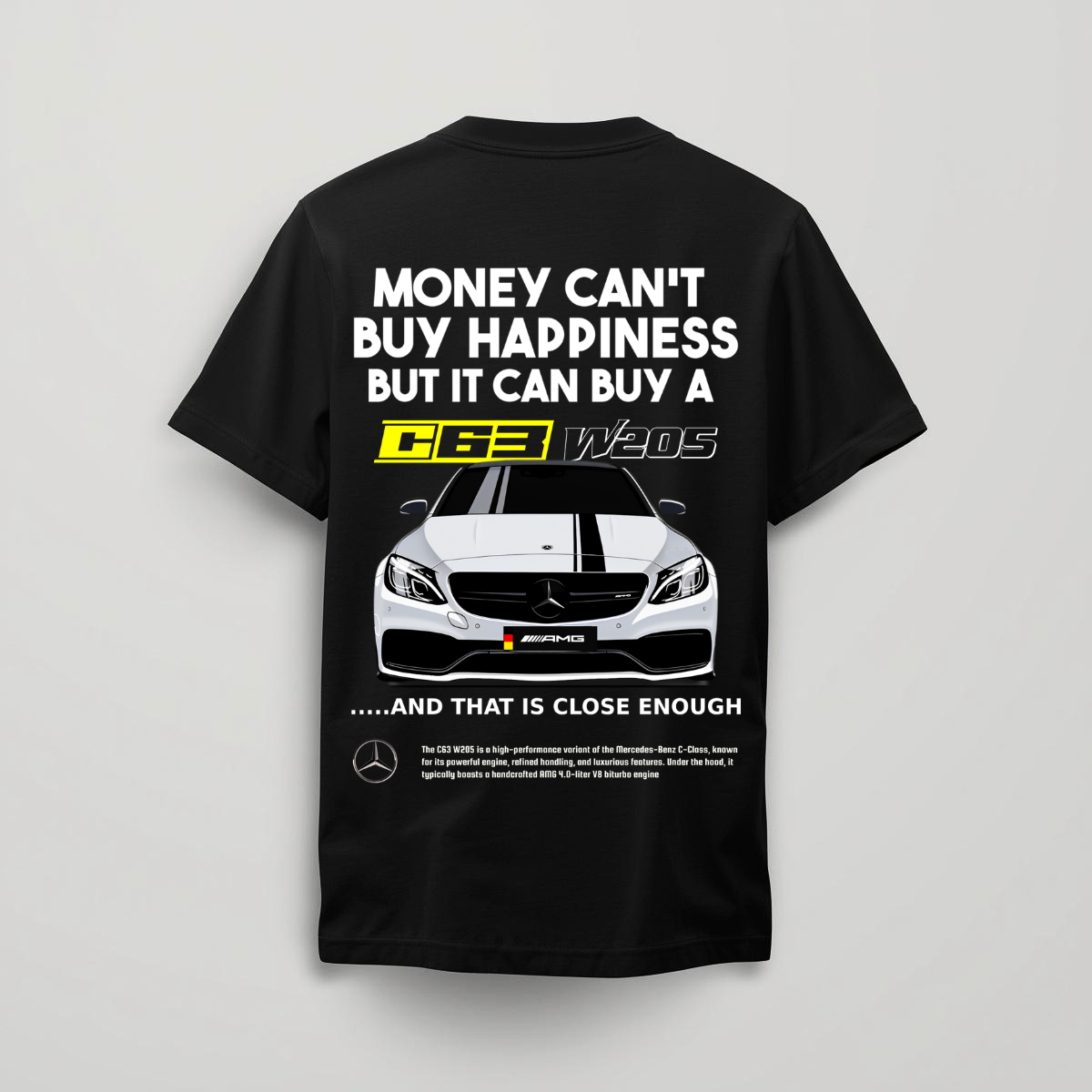 C63 AMG W205 MCBH - Black Tee