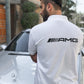 Mercedes White Polo Shirt
